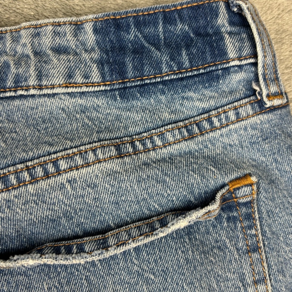 Abercrombie Fitch High Rise 90s Relaxed Jeans Womens 29 Blue Curve Love Straight - Picture 10 of 14